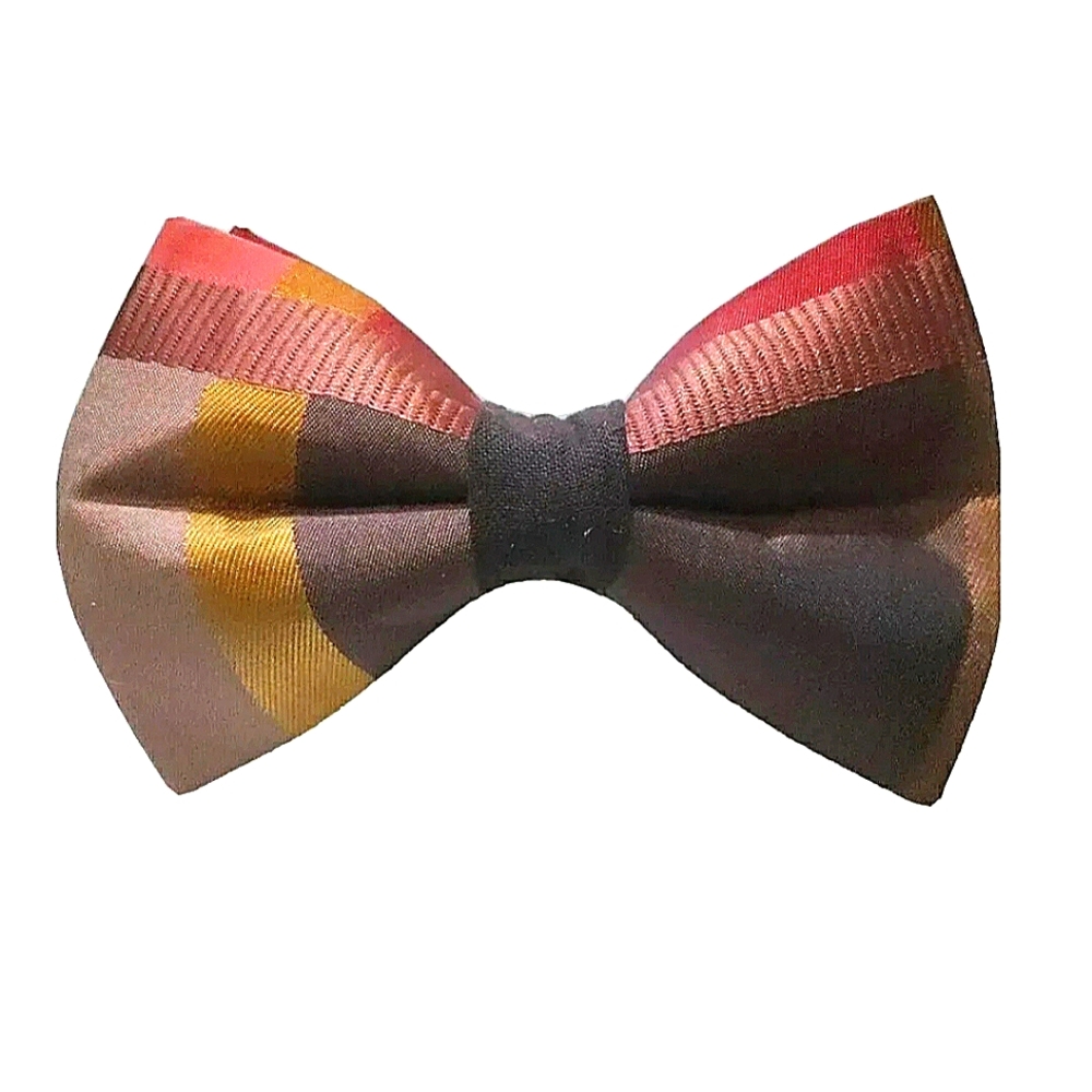 NEW Exclusive TROUPE - LEADING MAN Bowtie. Pre-tied. Handmade 4.5x3" Formal Busn